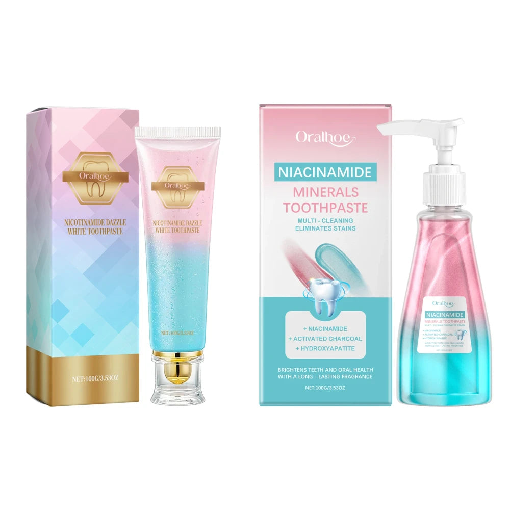 Oralhoe Niacinamide Teeth Whitening Toothpaste