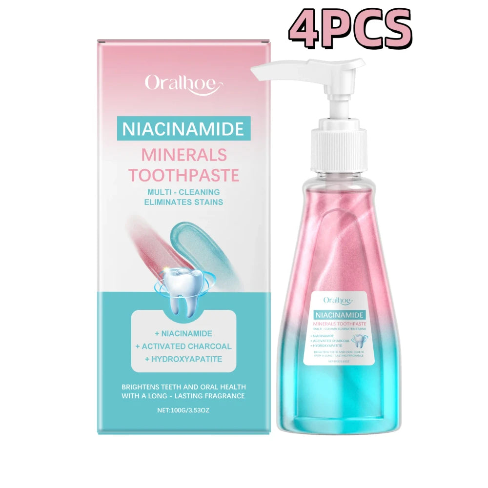 Oralhoe Niacinamide Teeth Whitening Toothpaste