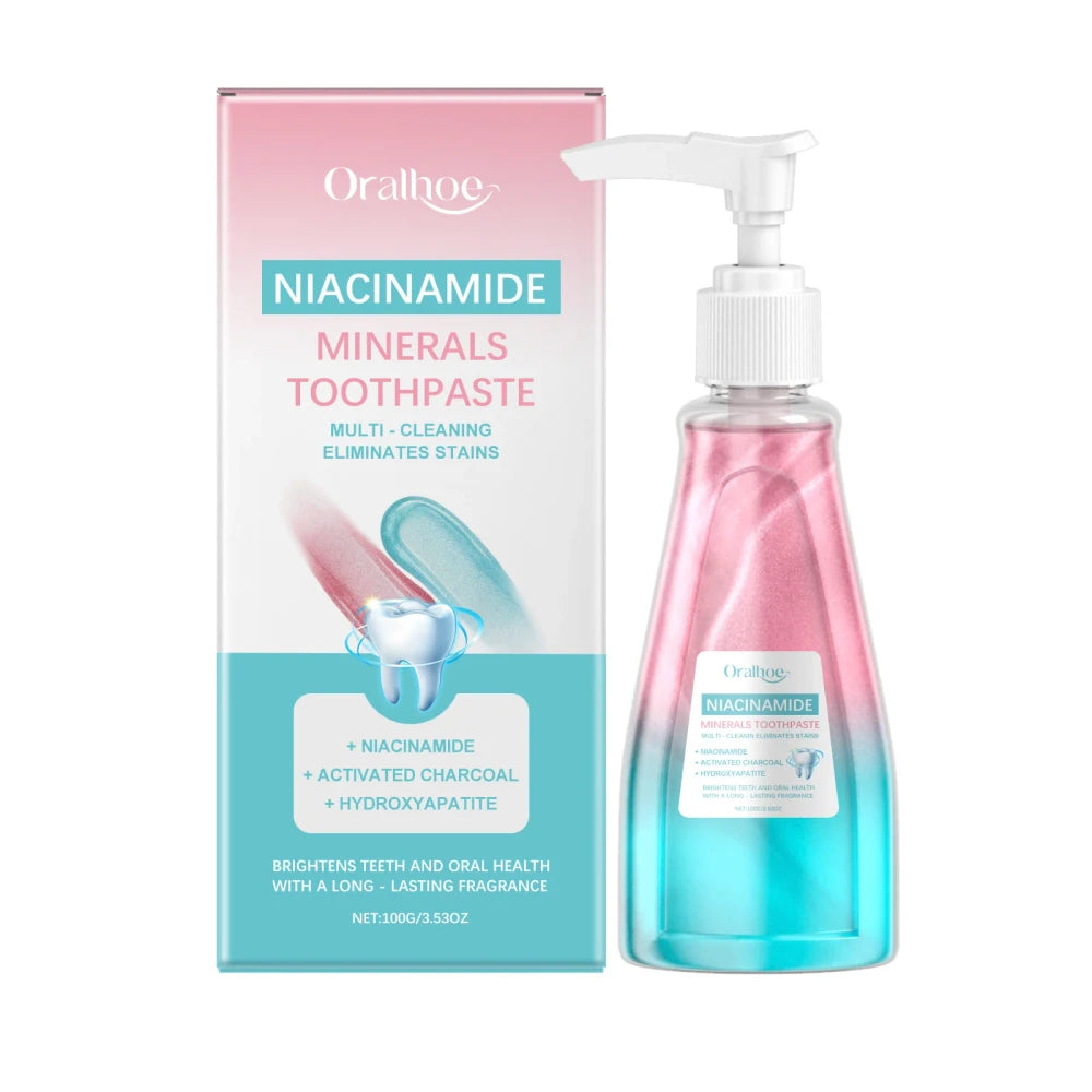 Oralhoe Niacinamide Teeth Whitening Toothpaste